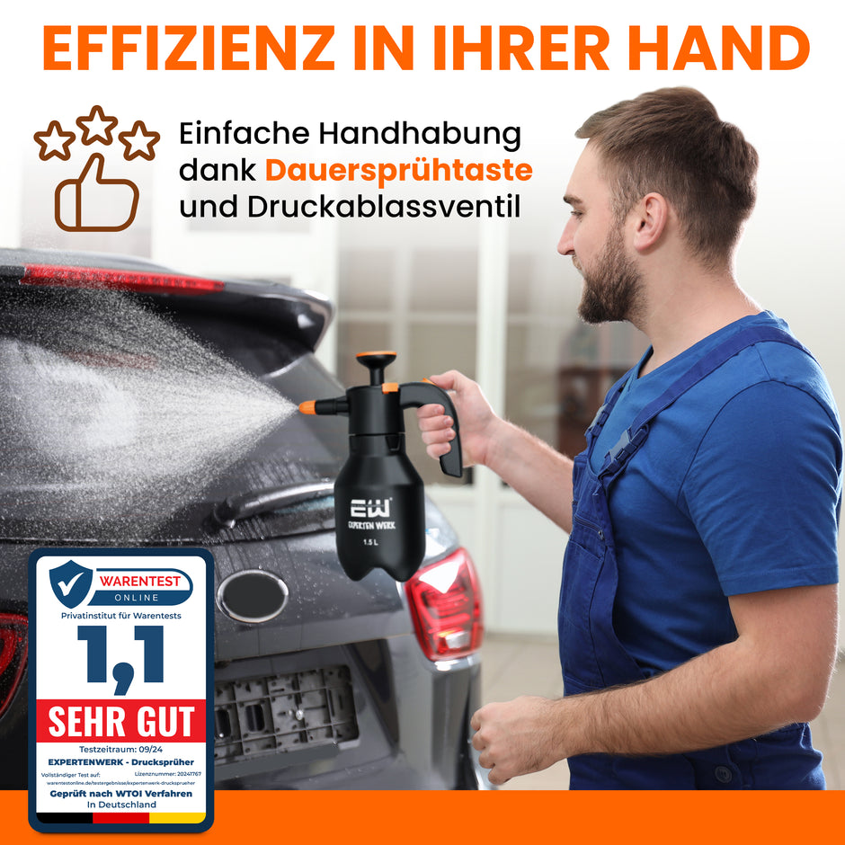 Drucksprüher 1,5L Lösemittelbeständig